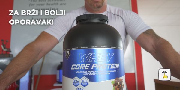 Whey Core za brži i bolji oporavak